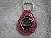1962-1977 VINTAGE COMET LOGO LEATHER KEYCHAIN - MAGENTA