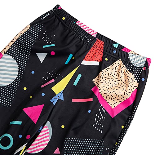 Eosiedur Women's Two Piece Outfits Zip Top Jacket And Elastic Waistband Pant Women Sweatsuit Tracksuit Sets, Colourful Xxl #TOP2