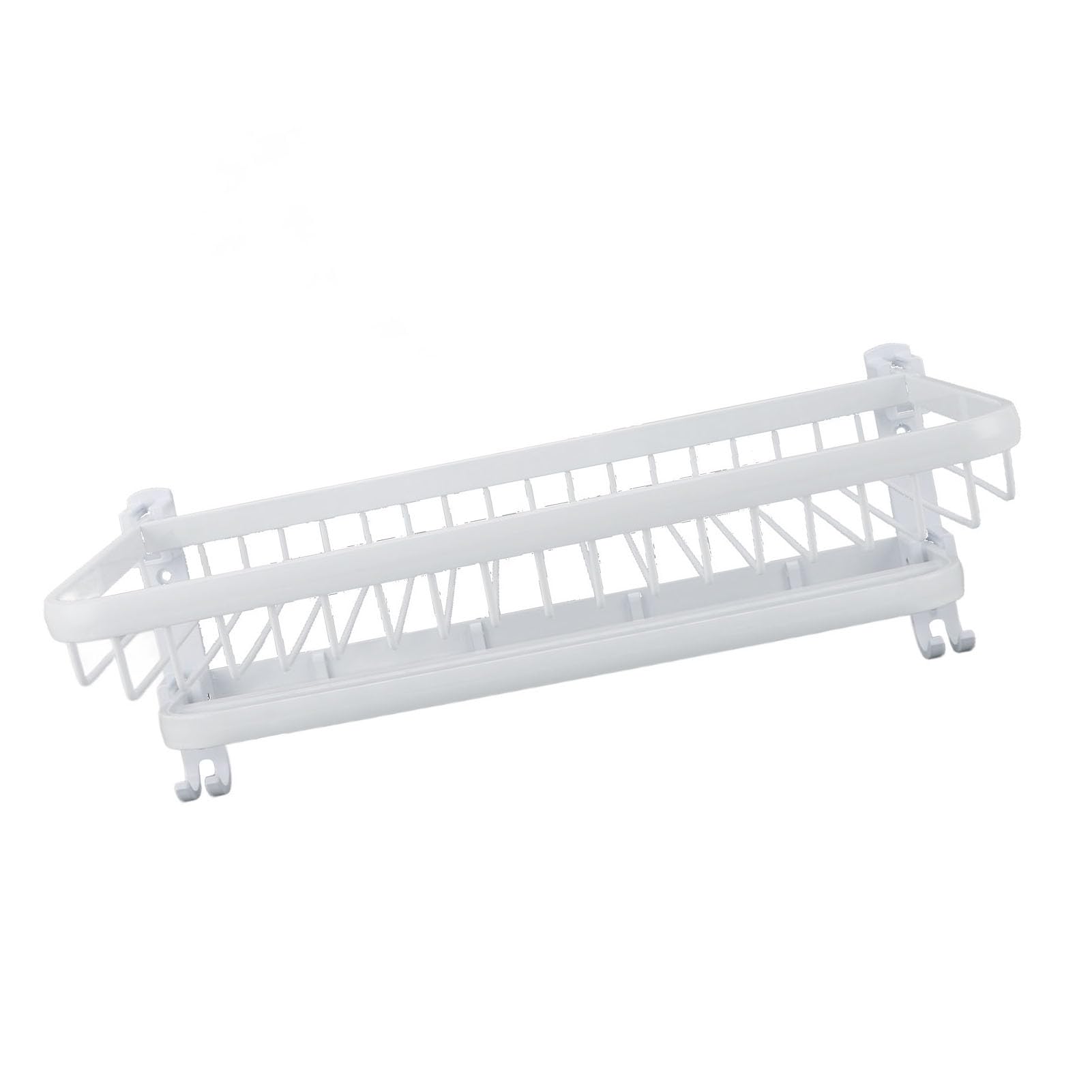 Toallero Plegable con Ganchos, Diseño Compacto de Aluminio