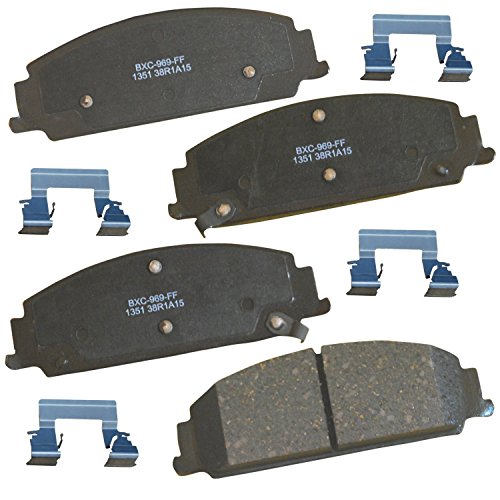 Image of Bendix Premium SBC1351 Ceramic Front Brake Pads for Chevrolet Caprice 2012, Pontiac G8 2009-2008