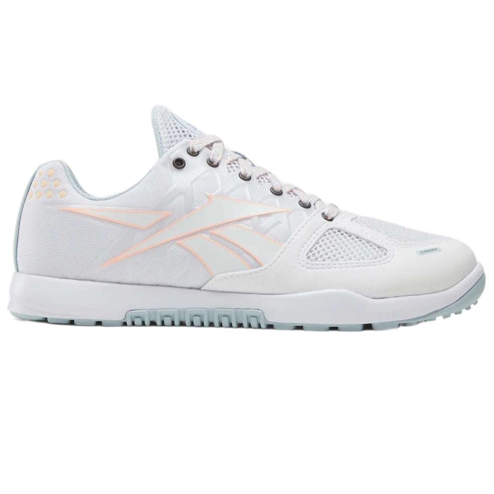 Reebok Women's Nano 2.0 Trainers, FTWR White/Ice Blue, 40.5 EU