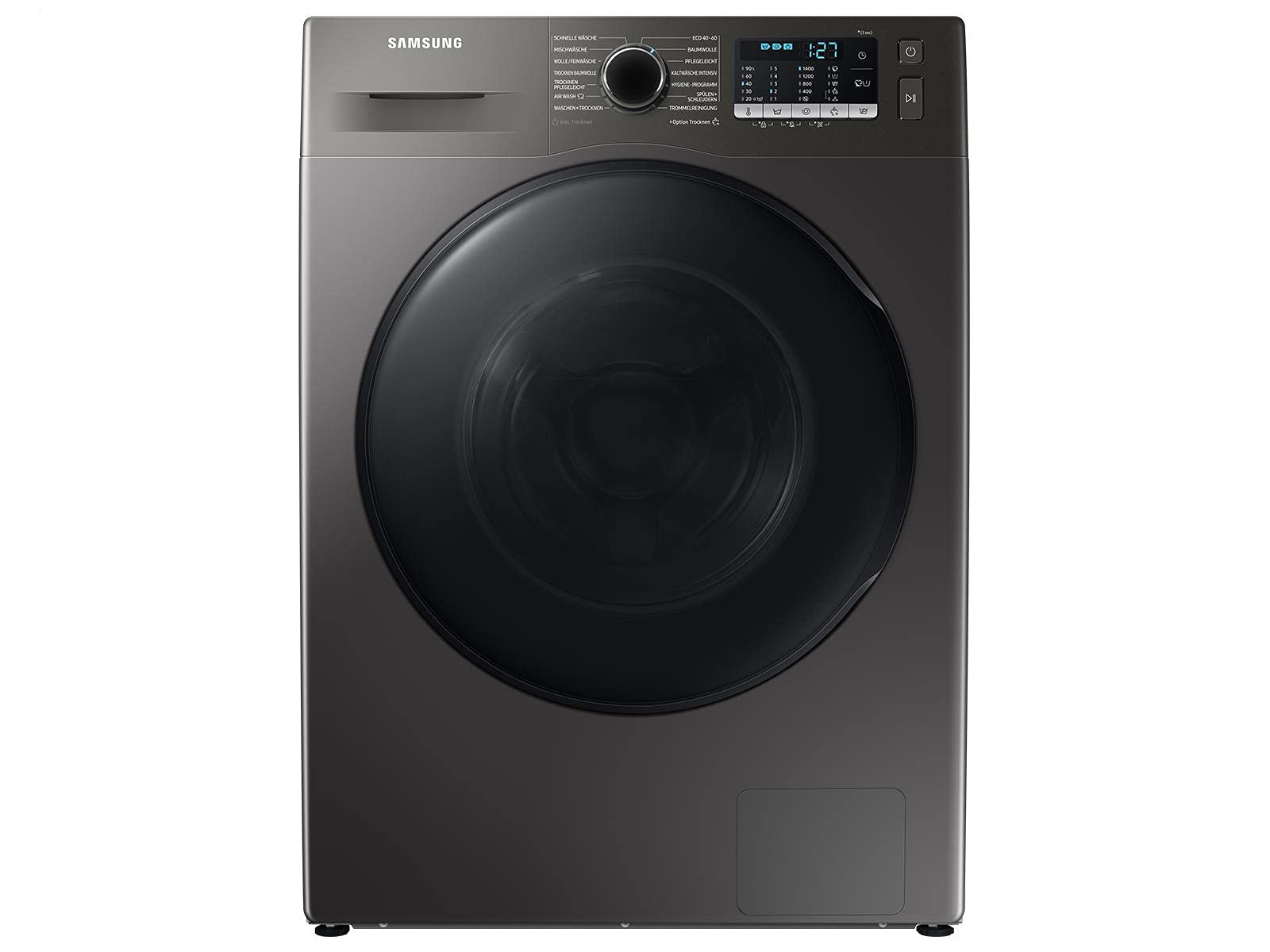 Samsung WD8ETA049BX/EG Lave-linge séchant 8/5 kg 1400 tr/min Ecobubble AirWash Programme vapeur hygiénique Inox
