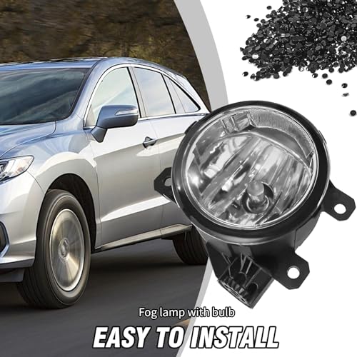 Fog Lights with H11 Clear Bulbs Compatible With Honda TSX RDX TL CR-V Pilot 2011-2015 Acura - Image 4