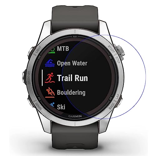 MOTONG Compatible with Garmin epix Pro 42mm Screen Protector - Tempered Glass Screen Protectors Compatible with Garmin epix Pro 42mm / Fenix 7s/7s Pro,9 H Hardness, Made From Real Glass