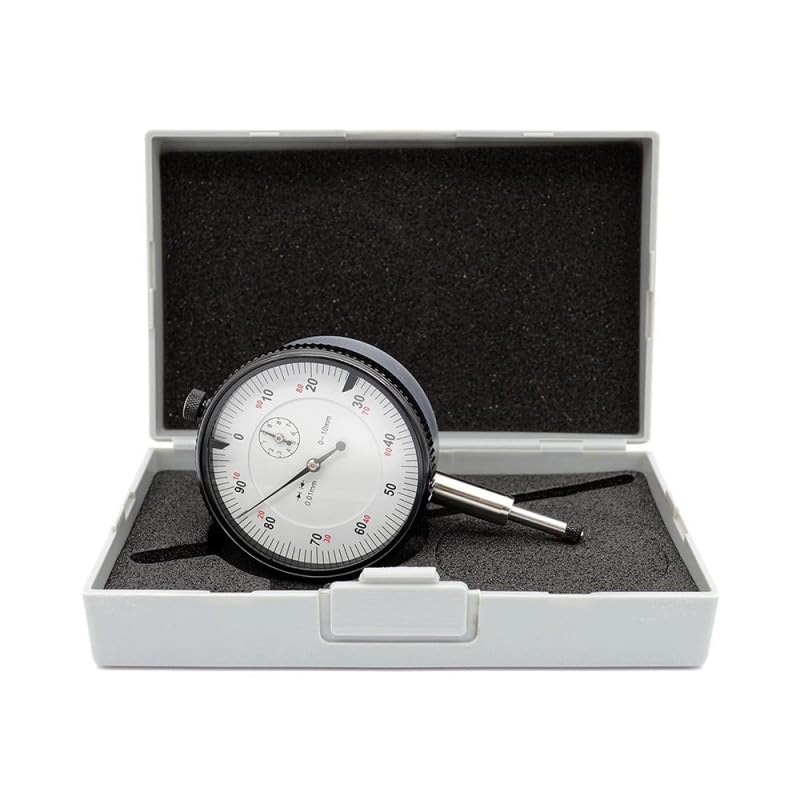 Comparateur mécanique de qualité - Cadran 58 mm de diamètre, Course de 30 mm