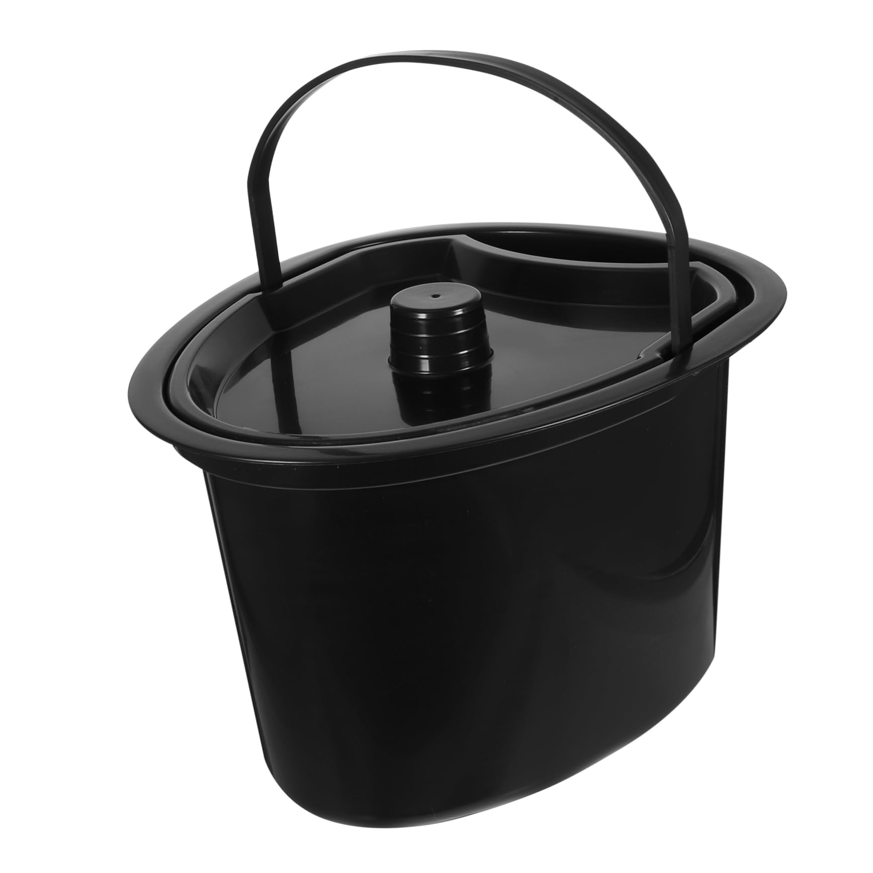 NULYLU Chamber Pot for Elderly Pregnant Women Boys and Girls Urinal Pot Lid Plastic Potty Spittoon Portable Commode Bucket