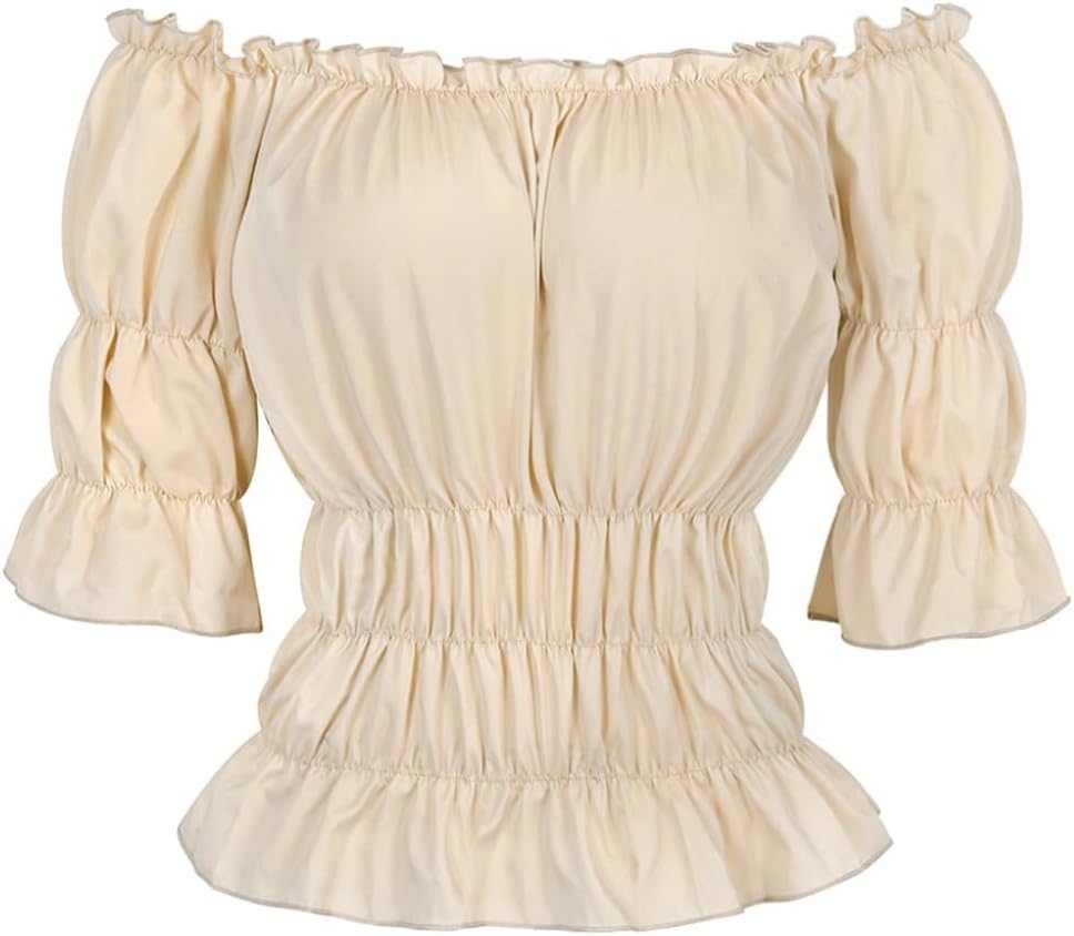 frawirshau Pirate Costume Women Corset Vest Renaissance Costume Vest Gothic Medieval Peasant Blouses Dress Bodice Outfit - Image 5