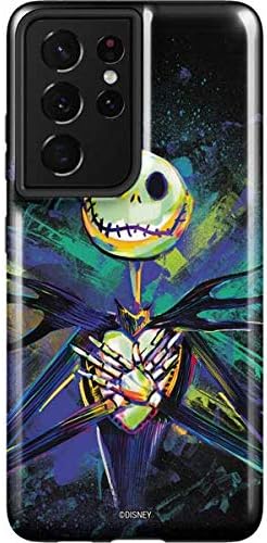 Skinit Pro Phone Case Compatible with Galaxy S21 Ultra 5G - Officially Licensed Disney The Nightmare Before Christmas Jack Skellington Art Design