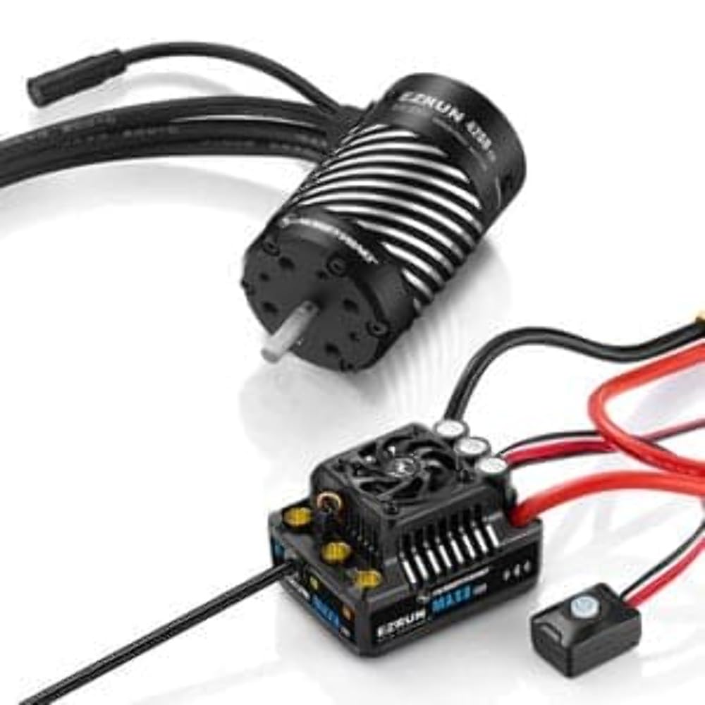 HOBBYWING EZRUN MAX8 G2S Combo (MAX8 G2S 4268/2500KV G2) : Amazon