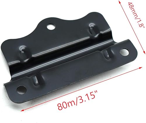 Miniatura 2 de Mango de pecho de acero inoxidable negro - Paquete de 4