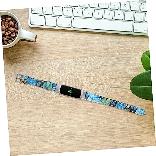Correa de cuero de vacuno para reloj: soluciona rozaduras con este repuesto impreso unisex 7
