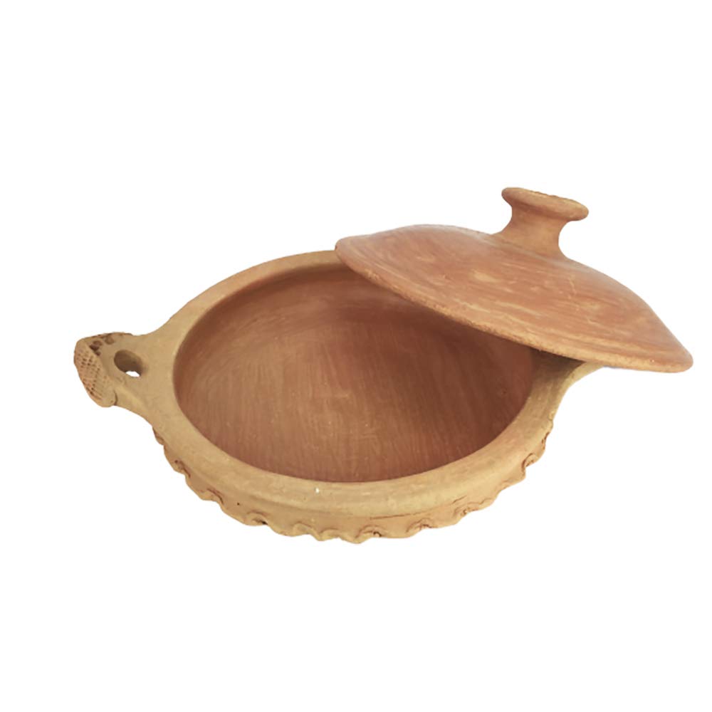 Tajine Marocchino Pentola Berbera in Terracotta Naturale per Cucinare