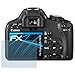 Produktbild atFoliX Schutzfolie kompatibel mit Canon EOS 500D / Rebel T1i Folie, ultraklare FX Displayschutzfolie (3X)