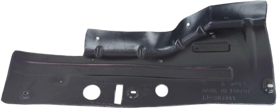 Driver Side Engine Splash Shield for Buick for Lacrosse CX/CXL/CXS 2010-2011 & Base/Leather 2012-2016 for Regal Base 2012 2015-2017 & GS 2012-2013 Left Radiator Air Deflector