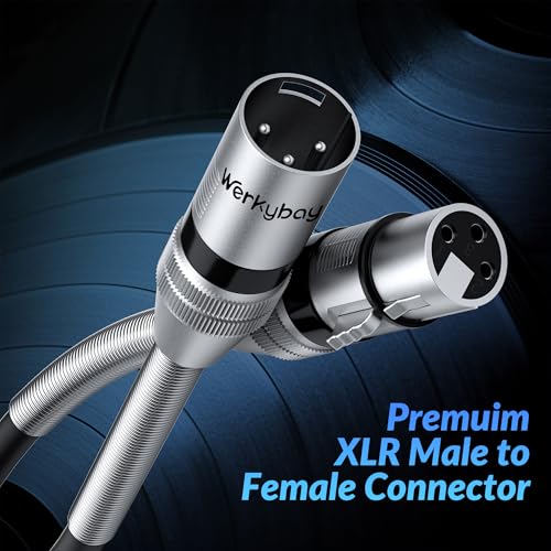 Cable XLR de Micrófono Balanceado con Resorte SR Antipérdida de Señal 2