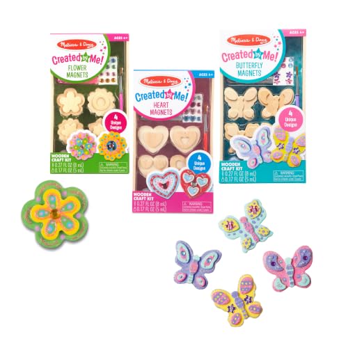 Melissa & Doug Decorate-Your-Own Wooden Magnets Craft Kit Bundle - image 3