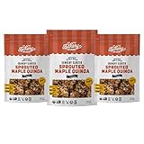 Bakery on Main, USDA Organic, Whole Grain Granola & Sprouted Ancient Grains, Gluten-Free, Vegan & Non GMO - Sprouted Maple Quinoa, 11oz (Pack of 3)