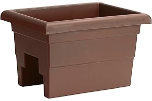 Country Rail Planter for Outdoor Spaces (16-inch)