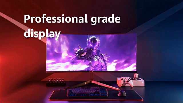 Amazon.com: ZZA 34 Inch Curved Monitor, Gaming Monitor 240HZ 1500R