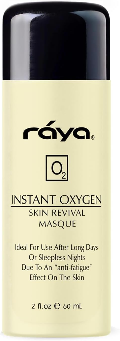 - Raya Instant Oxygen Skin Revival Masque (115) | Anti-Fatigue Facial Treatment Mask for All Skin | Creates a Glowing Complexion
