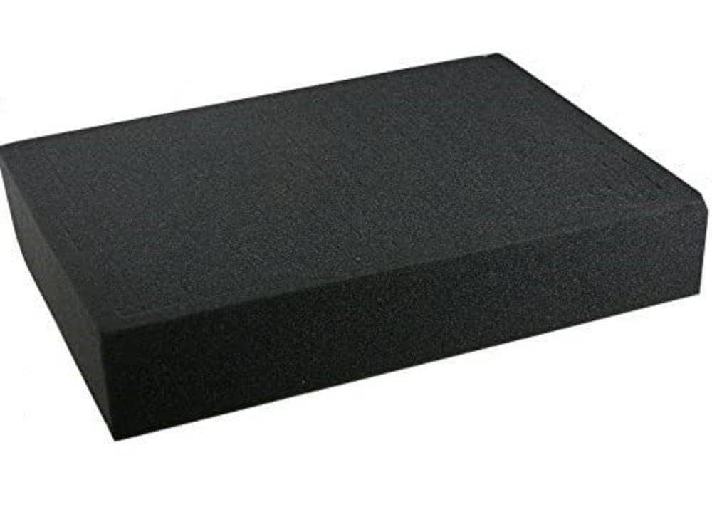 Sra Cases Black Cubed Foam Block L320 X W220 X H70mm Insert For En-Ac-Rb-340 Flight Case