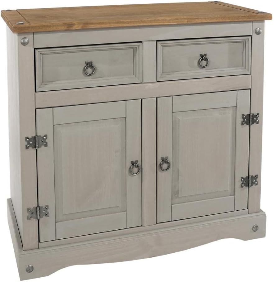 furniture dash Wood Buffet Sideboard Corona Gray