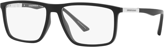 Emporio Armani mens Ea3221 Rectangular Sunglasses