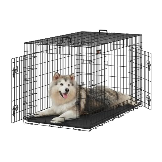 Feandrea klappbarer Hundekäfig, XXXL
