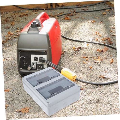 Boîtier de distribution électrique extérieur étanche pour protection circuits maison - 5