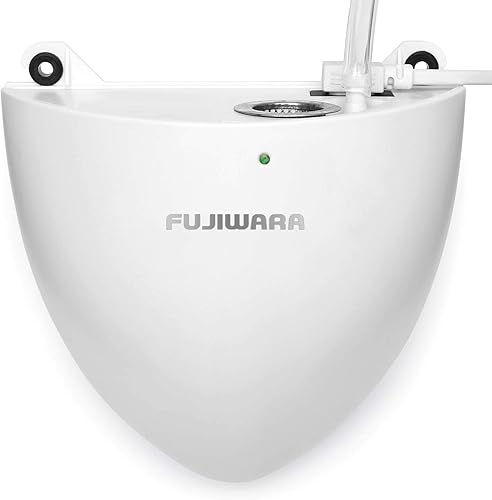 FUJIWARA Mini bomba de condensado exquisita bomba automática de eliminación de drenaje de condensación montada en la pared silenciosa para HVAC,