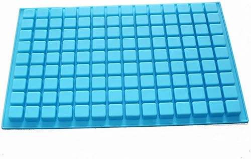 Miniatura 7 de X-Haibei Pequeño cubo de hielo cuadrado gelatina caramelo chocolate haciendo silicona más grueso molde suministros de jabón 0.1oz por celda al azar