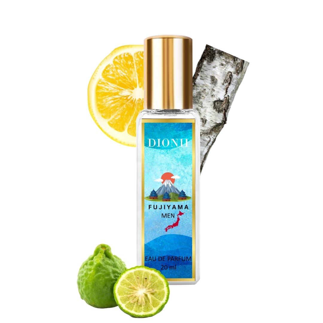 Dionii JAPAN EDIT FUJIYAMA Mens Eau De Parfum Perfume | Long Lasting | Around the World Collection | 20 ML-image-7