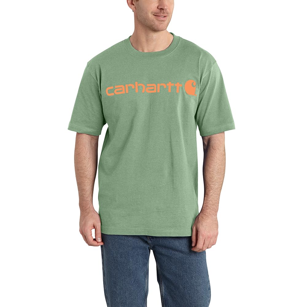 Carhartt Mens Loose Fit Heavyweight Short-Sleeve Pocket T-Shirt (Also Available in Big & Tall) CloseoutWork Utility T-Shirt — view 61