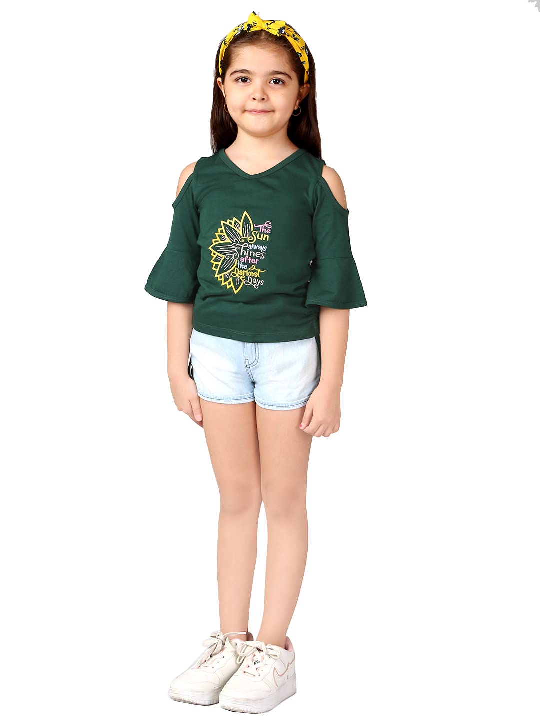 Naughty Ninos Conjuntos de ropa de mezcla de algodón para niña