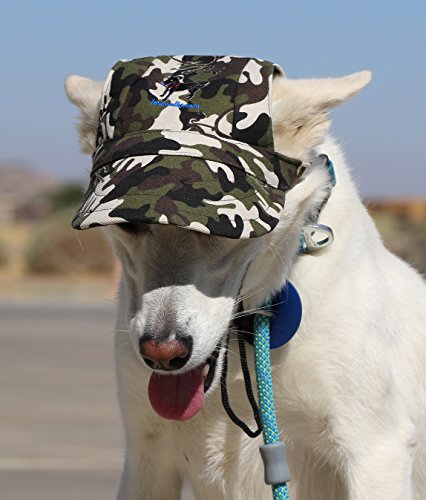 Lovewally Dog Outdoor Pet Hat Adjustable And Colors (Small, Camo) #TOP1