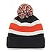 NFL Chicago Bears '47 Brand Breakaway Cuff Knit Hat with Pom, Navy, One Size