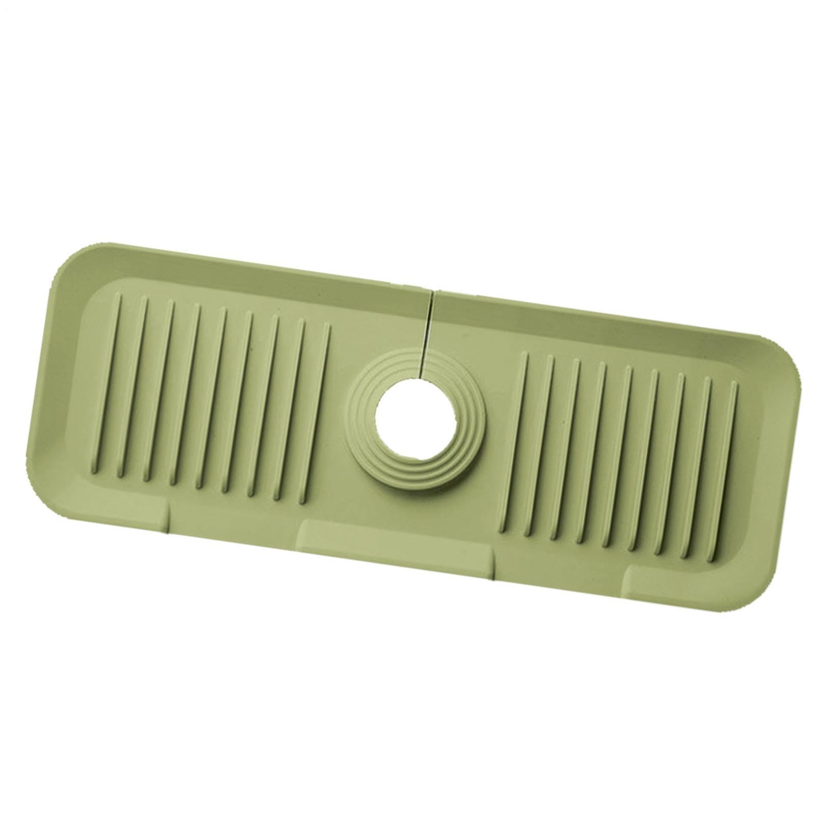 Protector contra salpicaduras de grifo que seca tu fregadero gracias a su silicona de 5.5x15 pulg