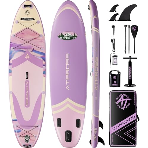 11'6'x35' Inflatable Paddle Board, 450lbs Extra Wide Stand Up Paddleboard for Adults with Premium...