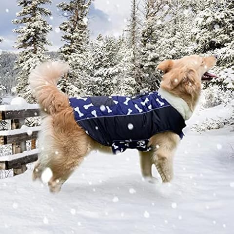 ZNZT Dog Clothes Winter Pet Dog Clothes Small Dog Clothes Warm Dog Jacket Puppy Outfit Dog Coat Chihuahua Shih Tzu Clothing Cover
