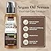 Argan Protein Hair Oil Serum Argan Oil Styling & Moisturizing Oil - Anti Frizz Control Nourishes & Repair Argan Oil for Dry Damaged Hair & Sclap Heat Protectant Serum for Shine Prevent Hair Burns