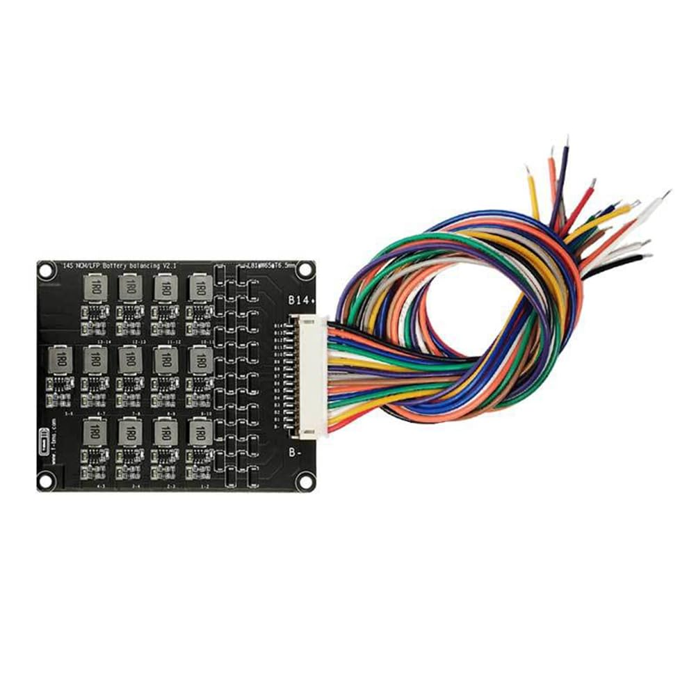 Active Balancer 1,2A Equalizer 14S Li-Ion Lifepo4 Energietransferplatine LTO Lithiumbatterie 14S