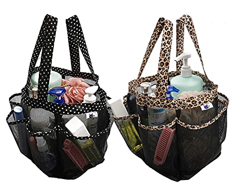 Netz Strandtasche Duschtasche with 8 Tragbare Tasche, Kulturtasche zum...