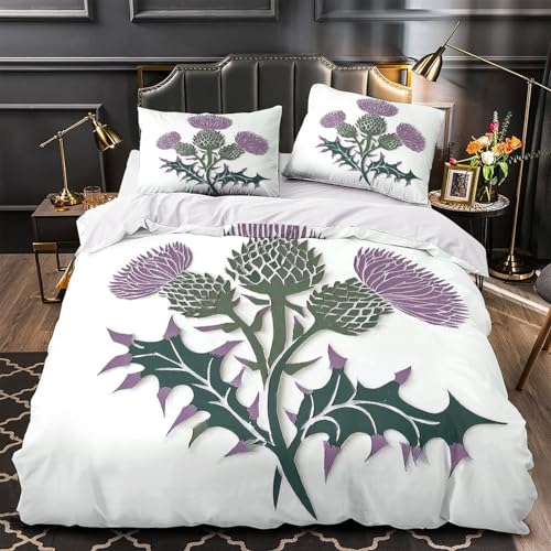 Linge de lit tarentule impression 3D microfibre de qualité king size