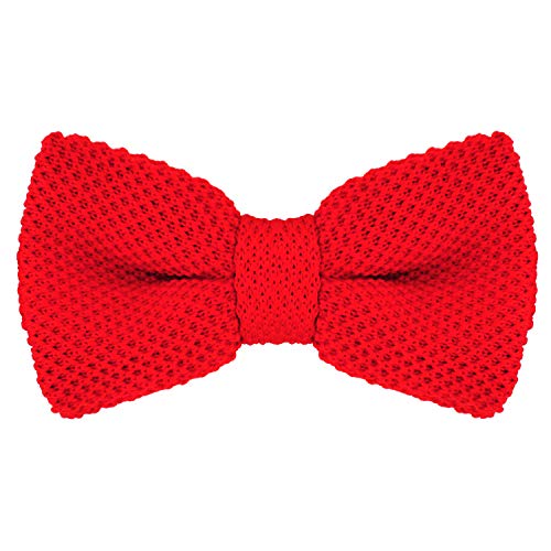 DonDon Papillon uomo fatto a maglia annodato e