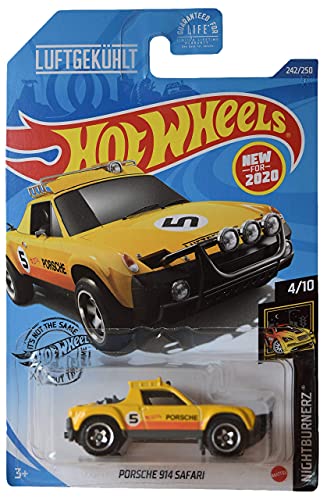 Hot Wheels Porsche 914 Safari 1:64 Amarillo miniatura 1