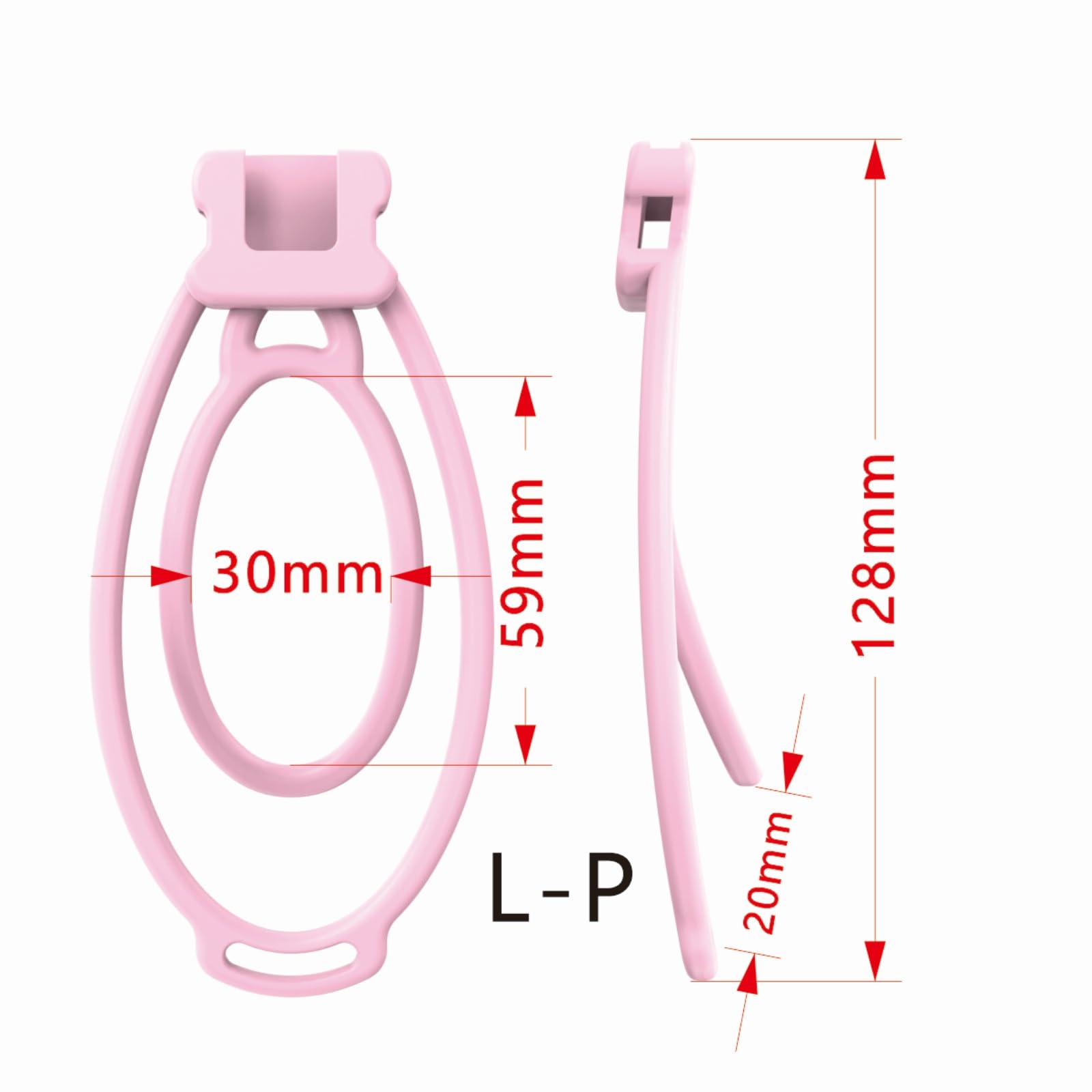 Clip FuFu curve protettive da uomo in 3 misure con cintura regolabile anti-distacco