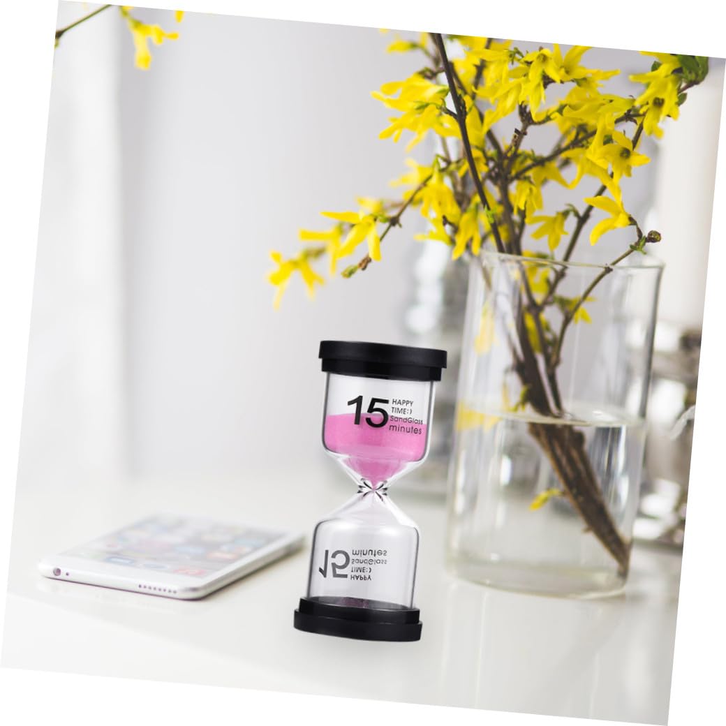 MAGICLULU Orologio A Clessidra in Plastica E Confezione Da 6 Timer Da Tavolo Strumento Di Gestione Del Tempo Per Arredamento Casa Ufficio E Giocattoli Educativi