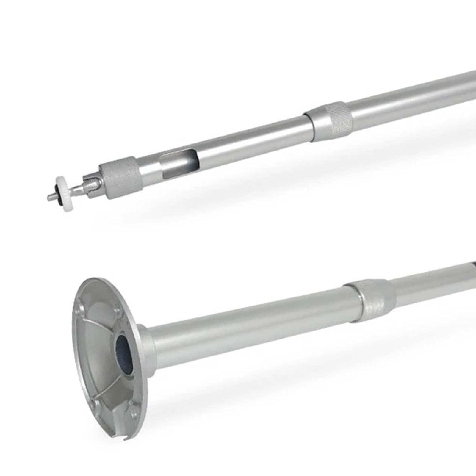 Soporte Proyector Techo con Brazo Extensible Soporte Pared Adaptable para Cámara de Diseño Giratorio Y Altura Ajustable en Aleación de Alumi, 60 hasta 120cm