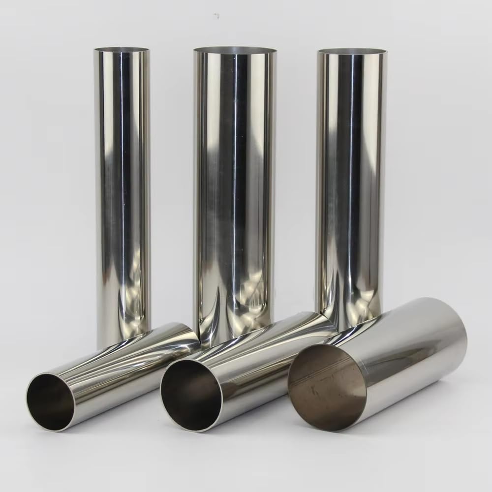 10 Cm – 1 M, SS304, Geschnittenes Rundrohr, Geschweißte Rohrverbindungen, Edelstahl, 1,2 Mm, Gerades Rohr, 1 Stück, Silber(60mm x 1000mm)