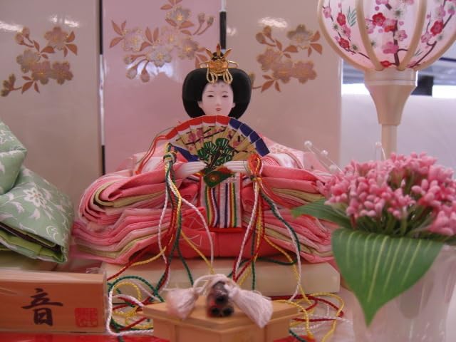 salut(サリュ) 収納できる雛人形セット/ひなまつり節句 フレンチ